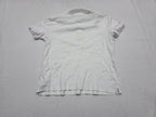 Playera Ralph Lauren Xgrande Xl Blanca Con Plateado De Mujer