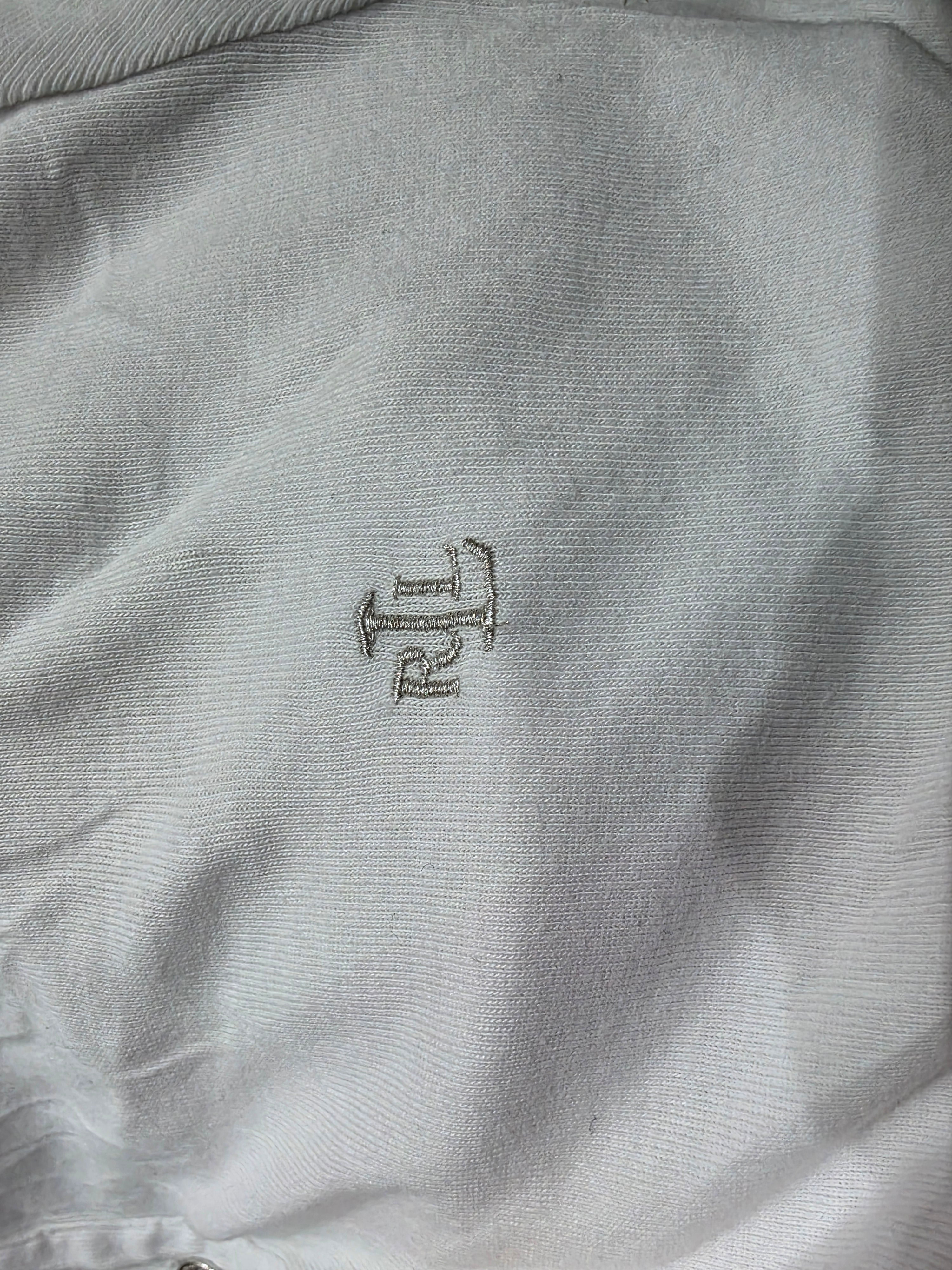 Playera Ralph Lauren Xgrande Xl Blanca Con Plateado De Mujer