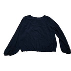 Blusa Tommy Hilfiger Xgrande Xl Manga Larga Azul Marino