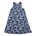 Vestido Vineyard Vines sin mangas floreada azul