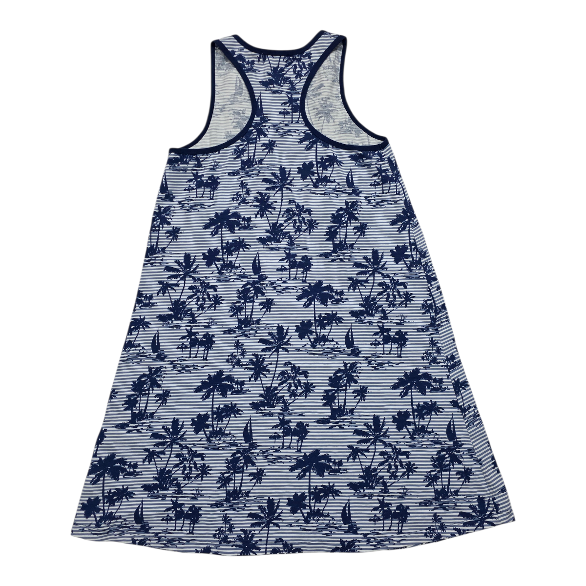 Vestido Vineyard Vines sin mangas floreada azul