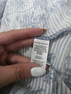 Vestido Vineyard Vines sin mangas floreada azul