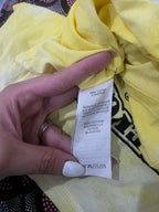 Playera True Religion de Mujer manga corta amarillo Tie dye