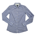 Camisa Tommy Hilfiger rayada azul/rojo stretch de Mujer