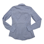 Camisa Tommy Hilfiger rayada azul/rojo stretch de Mujer
