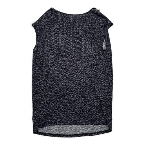 Blusa Michael Kors escote drapeado morada