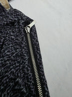 Blusa Michael Kors escote drapeado morada