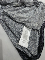 Blusa Michael Kors escote drapeado morada