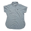 Camisa Columbia Omnishade de Mujer azul claro manga corta