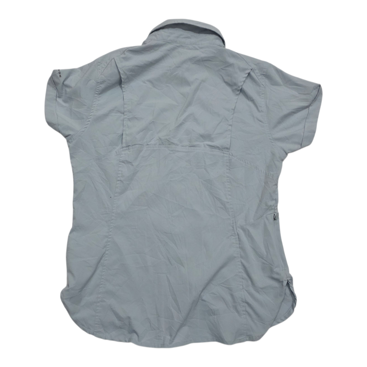 Camisa Columbia Omnishade de Mujer azul claro manga corta