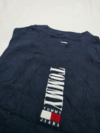 Playera Tommy Hilfiger crop Top de Mujer azul marino sin mangas