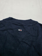 Playera Tommy Hilfiger crop Top de Mujer azul marino sin mangas