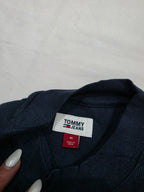 Playera Tommy Hilfiger crop Top de Mujer azul marino sin mangas