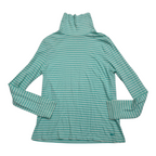 Playera Vineyard Vines turtle neck rayas color menta
