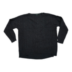 Sueter Cashmere blend color gris oscuro de Mujer