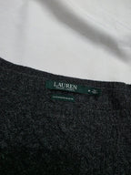 Sueter Cashmere blend color gris oscuro de Mujer