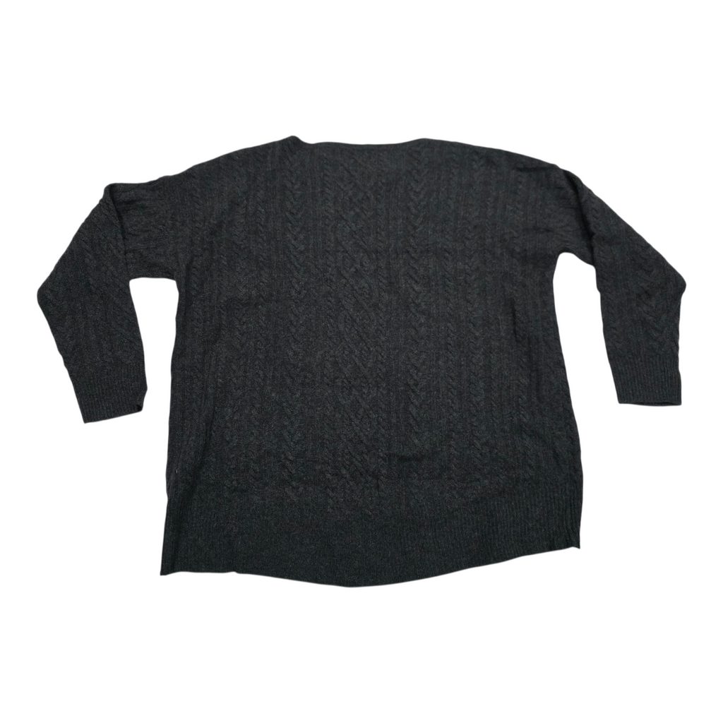 Sueter Cashmere blend color gris oscuro de Mujer