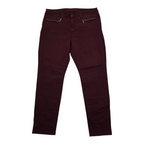 Pantalon Michael Kors talla 14 Skinny color vino