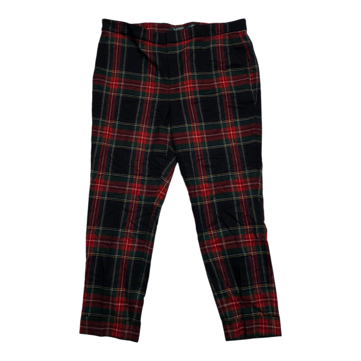 Pantalon Ralph Lauren rojo a cuadros talla 14