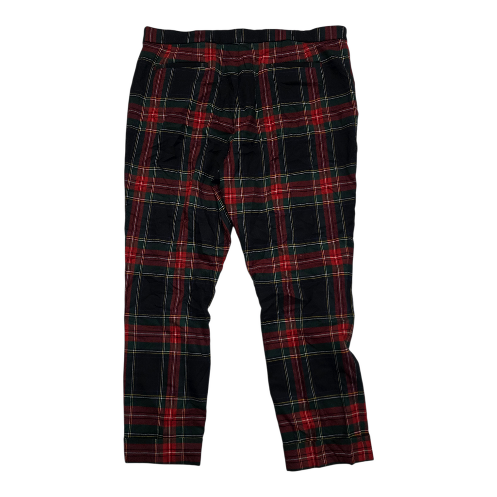 Pantalon Ralph Lauren rojo a cuadros talla 14