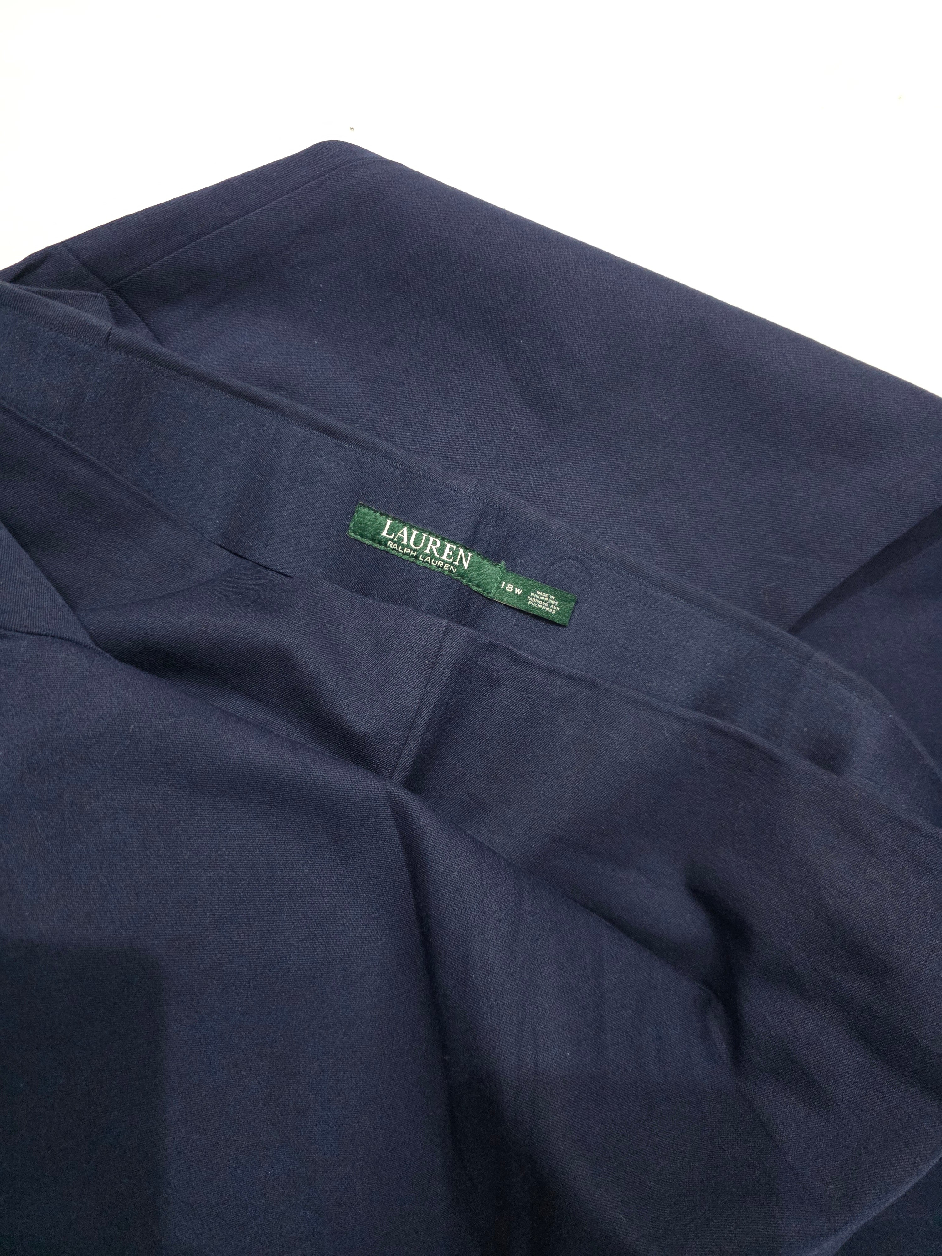 Pantalon de vestir Ralph Lauren Skinny azul marino