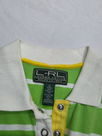 Playera Ralph lauren Active verde rayada sin manga