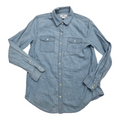 Camisa Vineyard Vines de mezclilla clara de Mujer