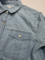 Camisa Vineyard Vines de mezclilla clara de Mujer