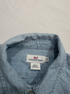 Camisa Vineyard Vines de mezclilla clara de Mujer