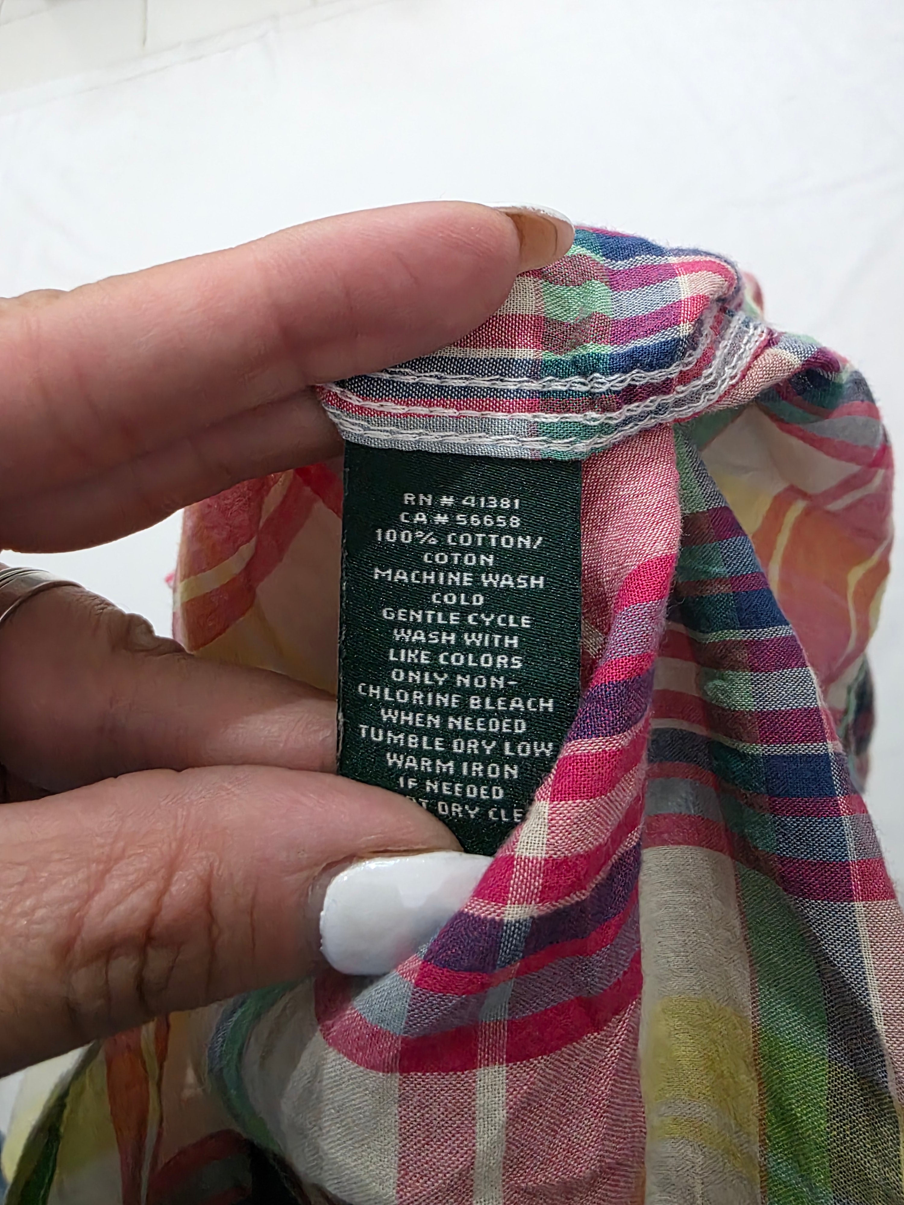 Camisa Ralph Lauren de Mujer de colores talla Chica