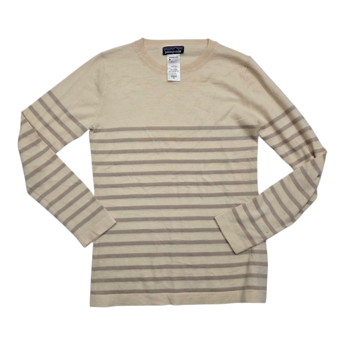 Sueter Patagonia de Mujer de lana cafe claro