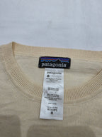 Sueter Patagonia de Mujer de lana cafe claro