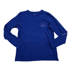 Playera Vineyard Vines azul marino de Mujer Mediana manga larga