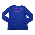 Playera Vineyard Vines azul marino de Mujer Mediana manga larga