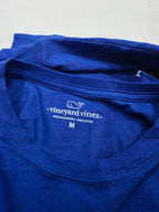 Playera Vineyard Vines azul marino de Mujer Mediana manga larga