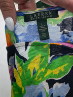 Blusa Ralph Lauren de Lino floreada de Mujer