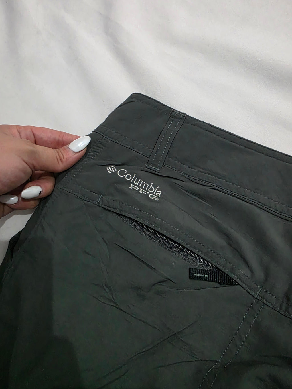 Pantalon Columbia de Mujer talla 12 Long  cafe claro