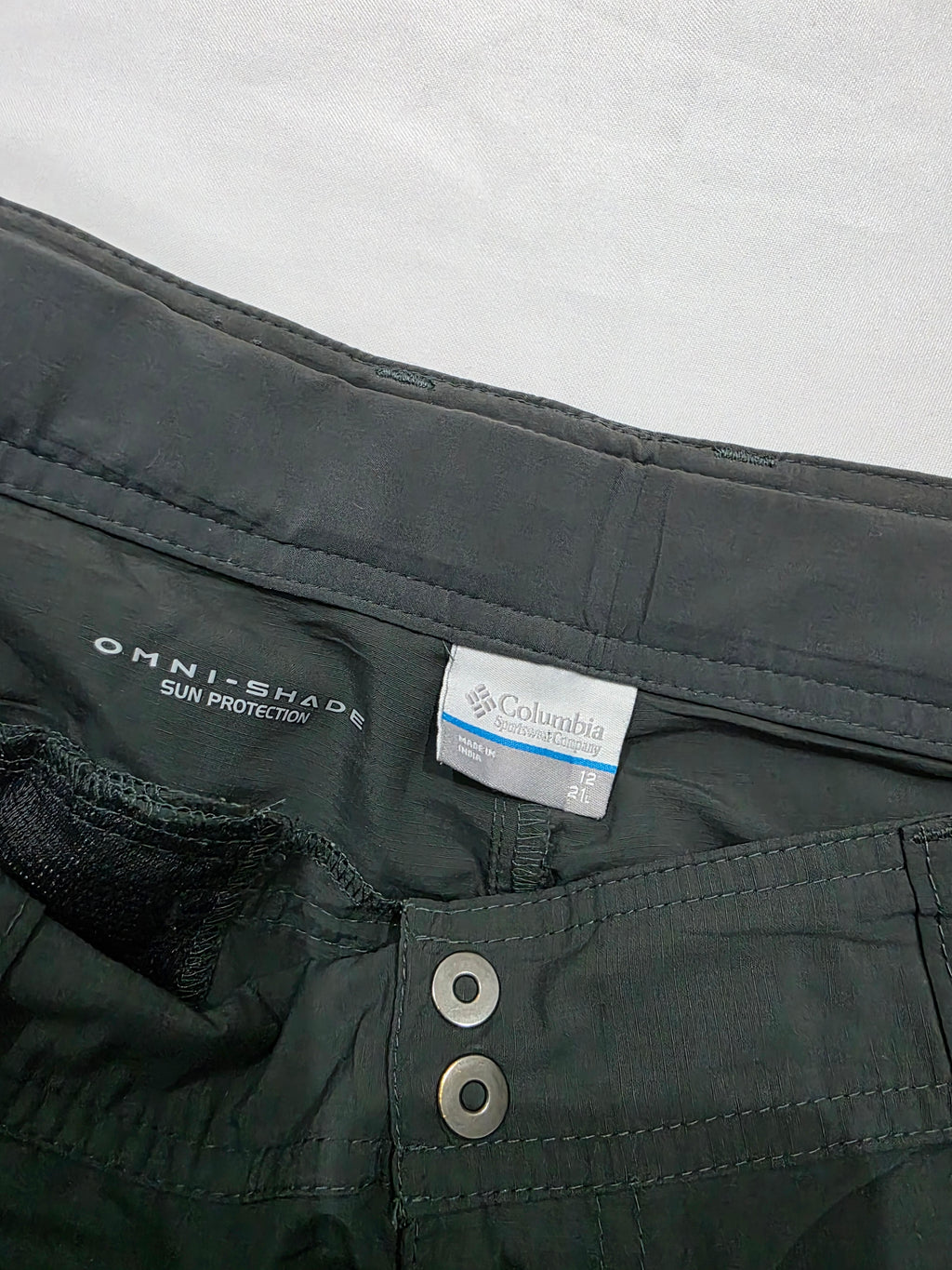 Pantalon Columbia de Mujer talla 12 Long  cafe claro