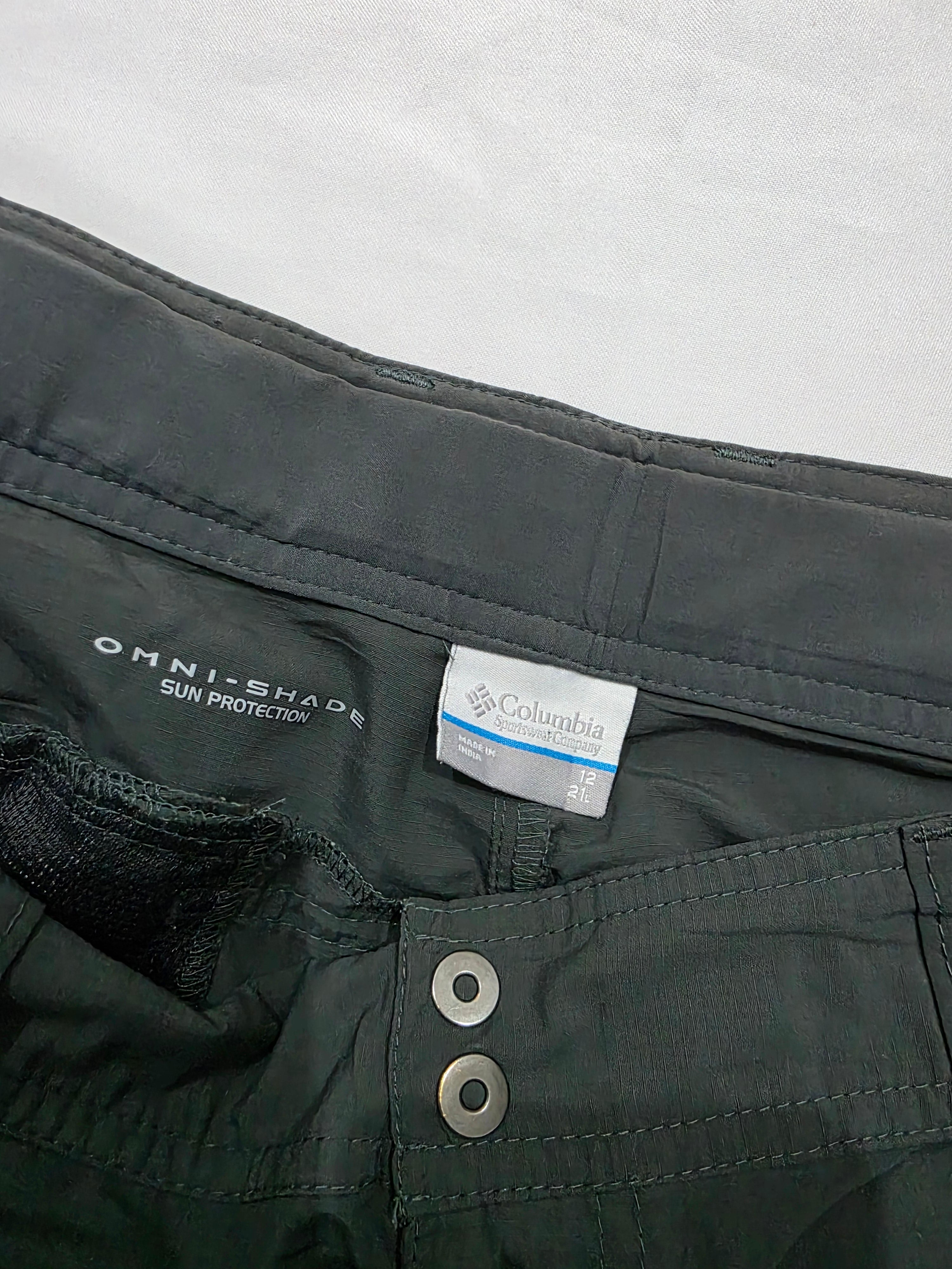 Pantalon Columbia de Mujer talla 12 Long  cafe claro