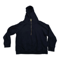 Sudadera corta Tommy Hilfiger azul marino con cierre