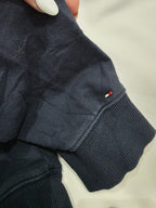 Sudadera corta Tommy Hilfiger azul marino con cierre