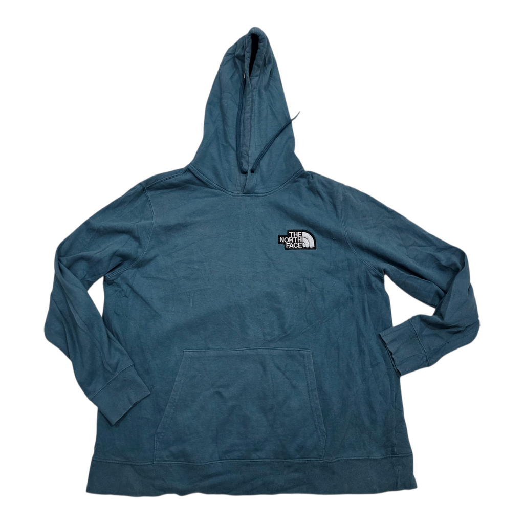 Sudadera The North face azul petróleo con gorro de Mujer