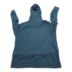 Sudadera The North face azul petróleo con gorro de Mujer