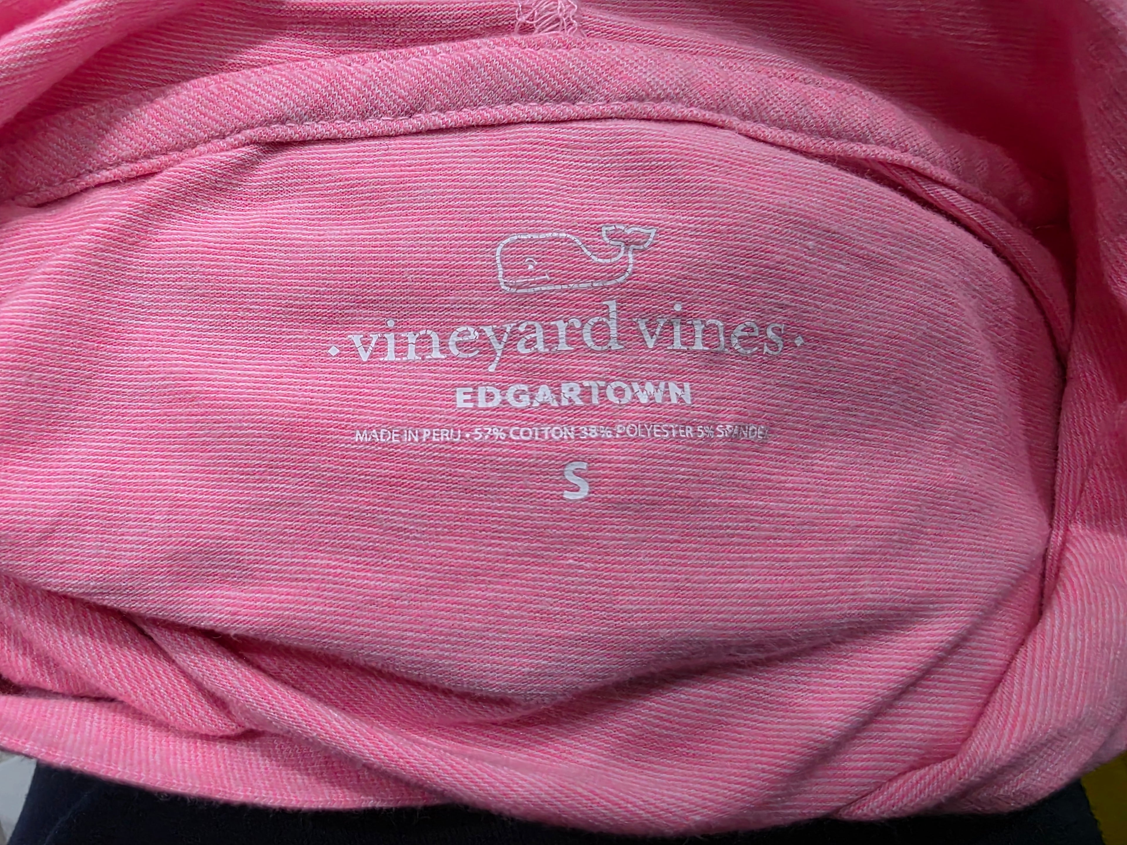 Playera con gorro Vineyard Vines rosa de Mujer manga larga