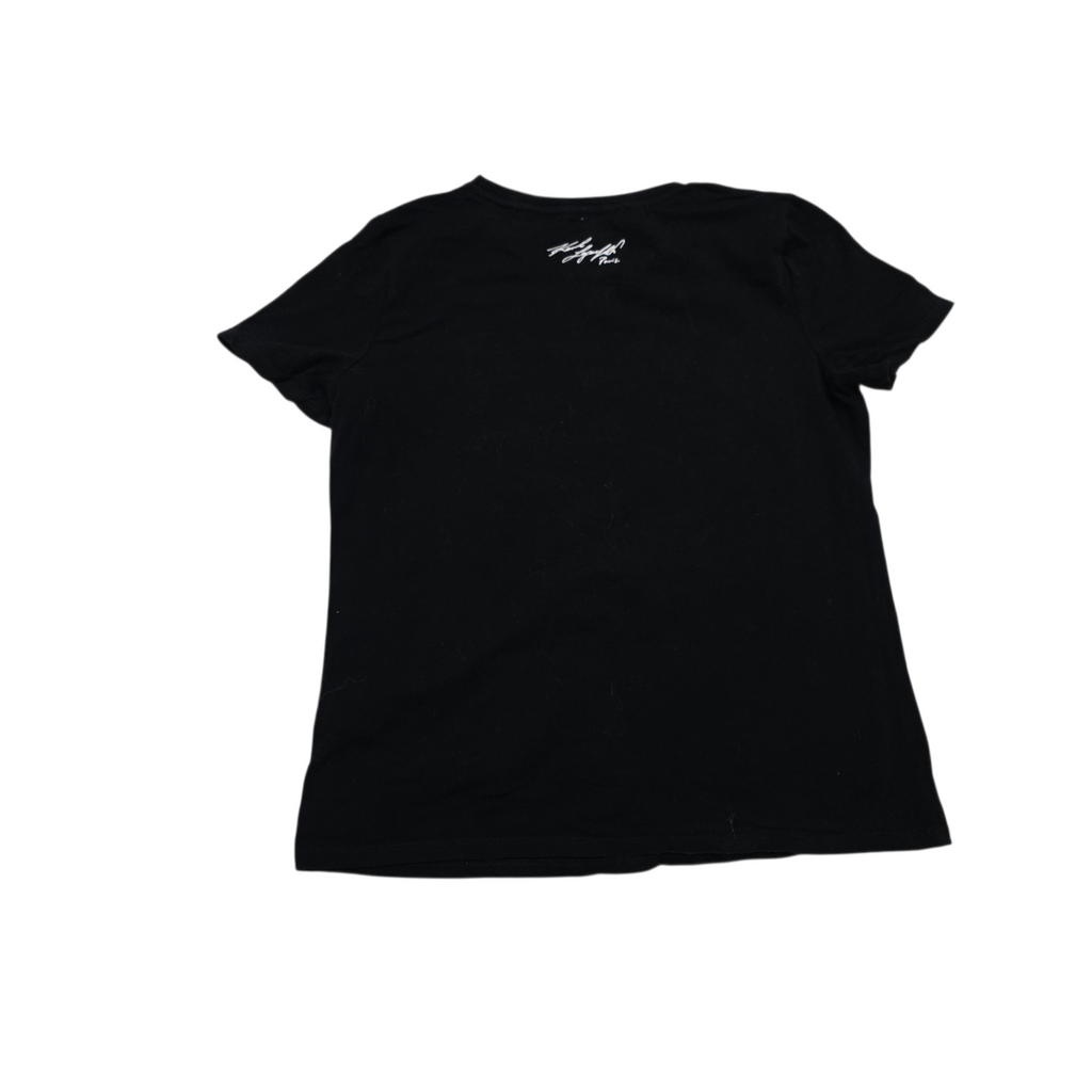 Playera Karl Lagerfeld de Mujer manga corta color negro