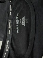 Playera Karl Lagerfeld de Mujer manga corta color negro