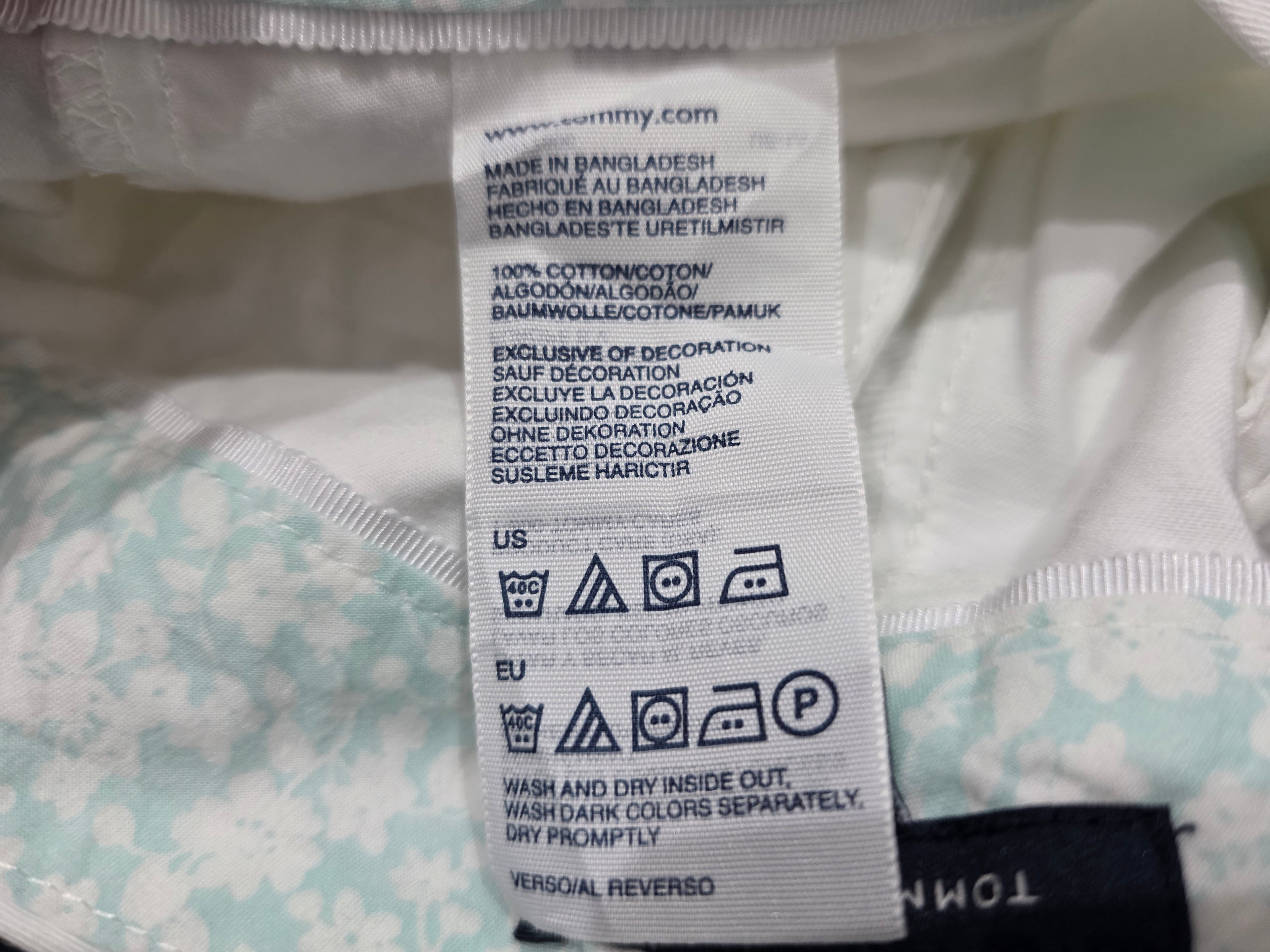 Short blanco Tommy Hilfiger de Mujer talla 10