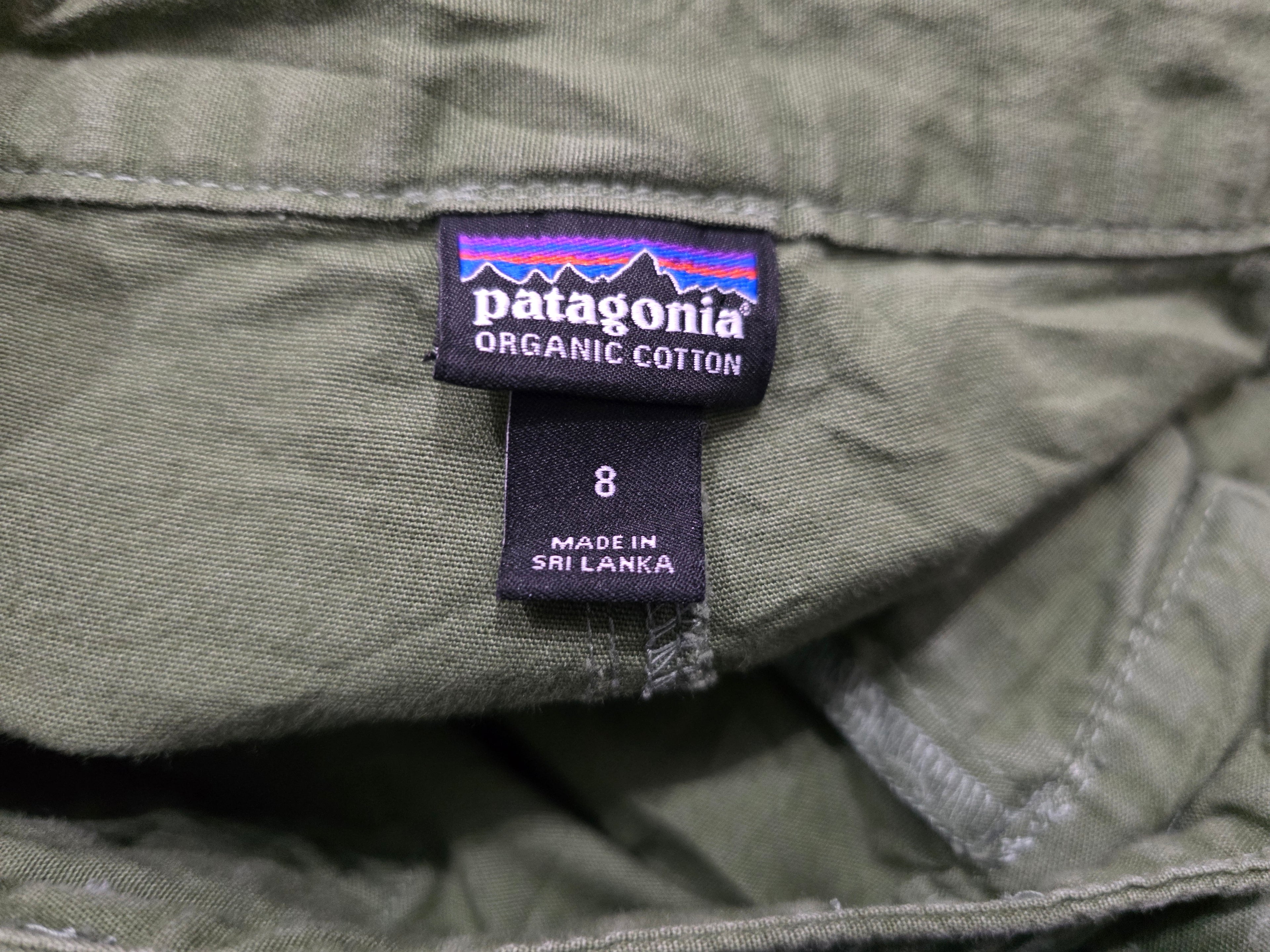Pantalon Patagonia color verde de Mujer talla 8