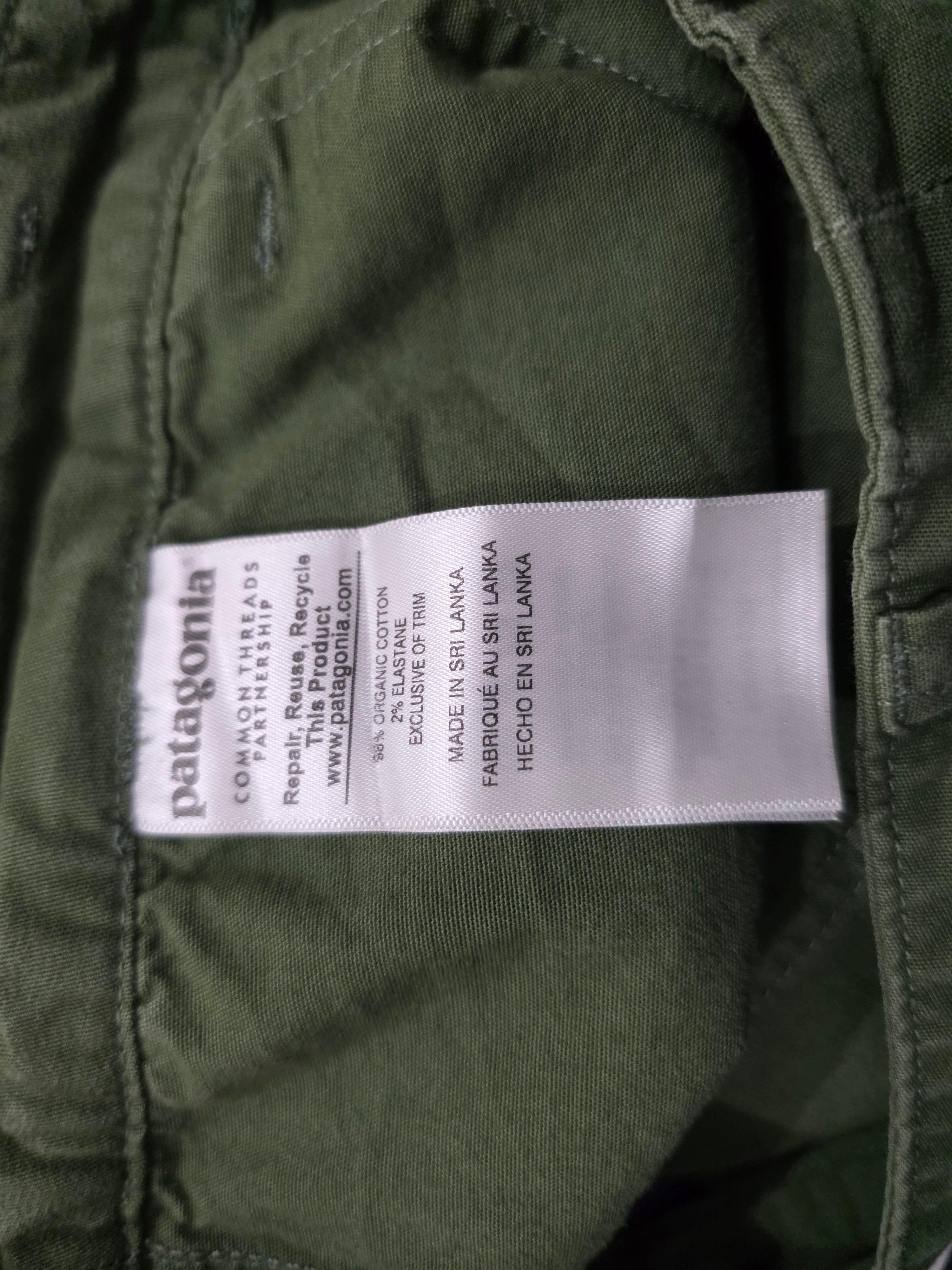 Pantalon Patagonia color verde de Mujer talla 8