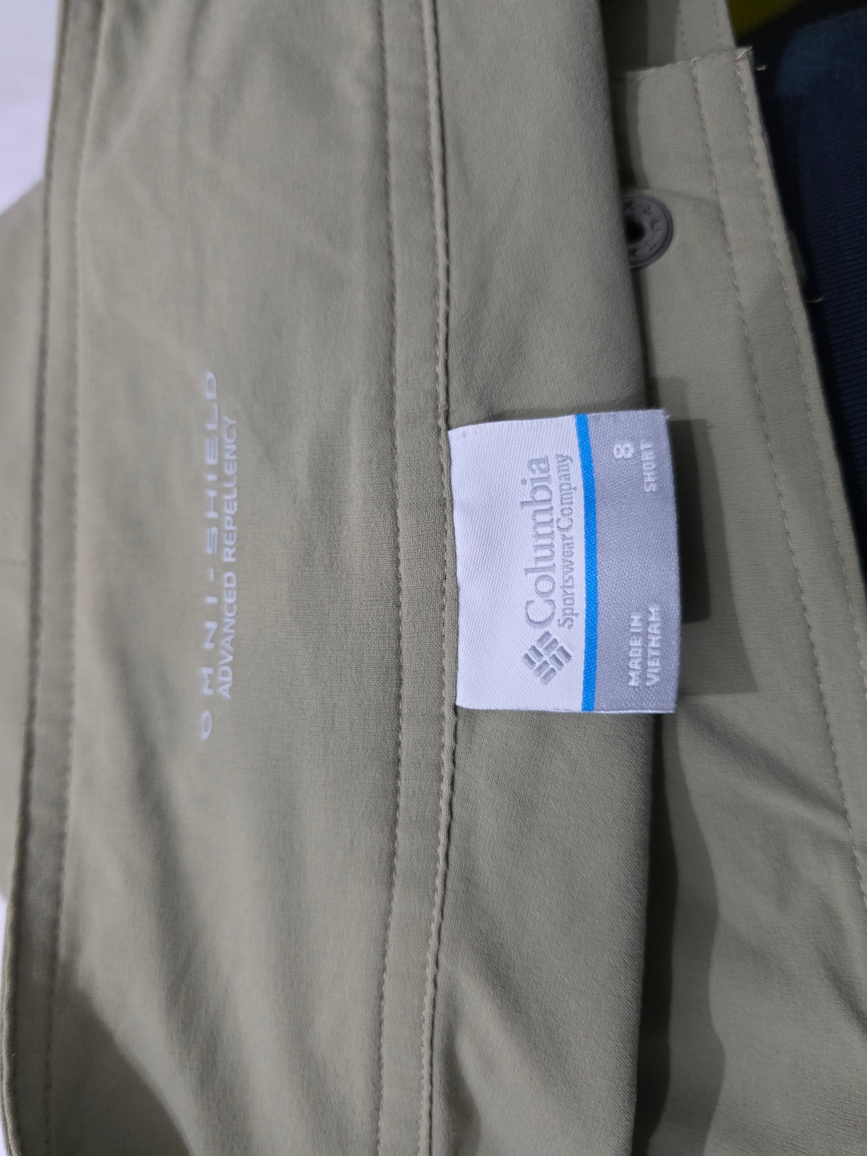 Pantalon convertible Columbia talla 8 Short cafe